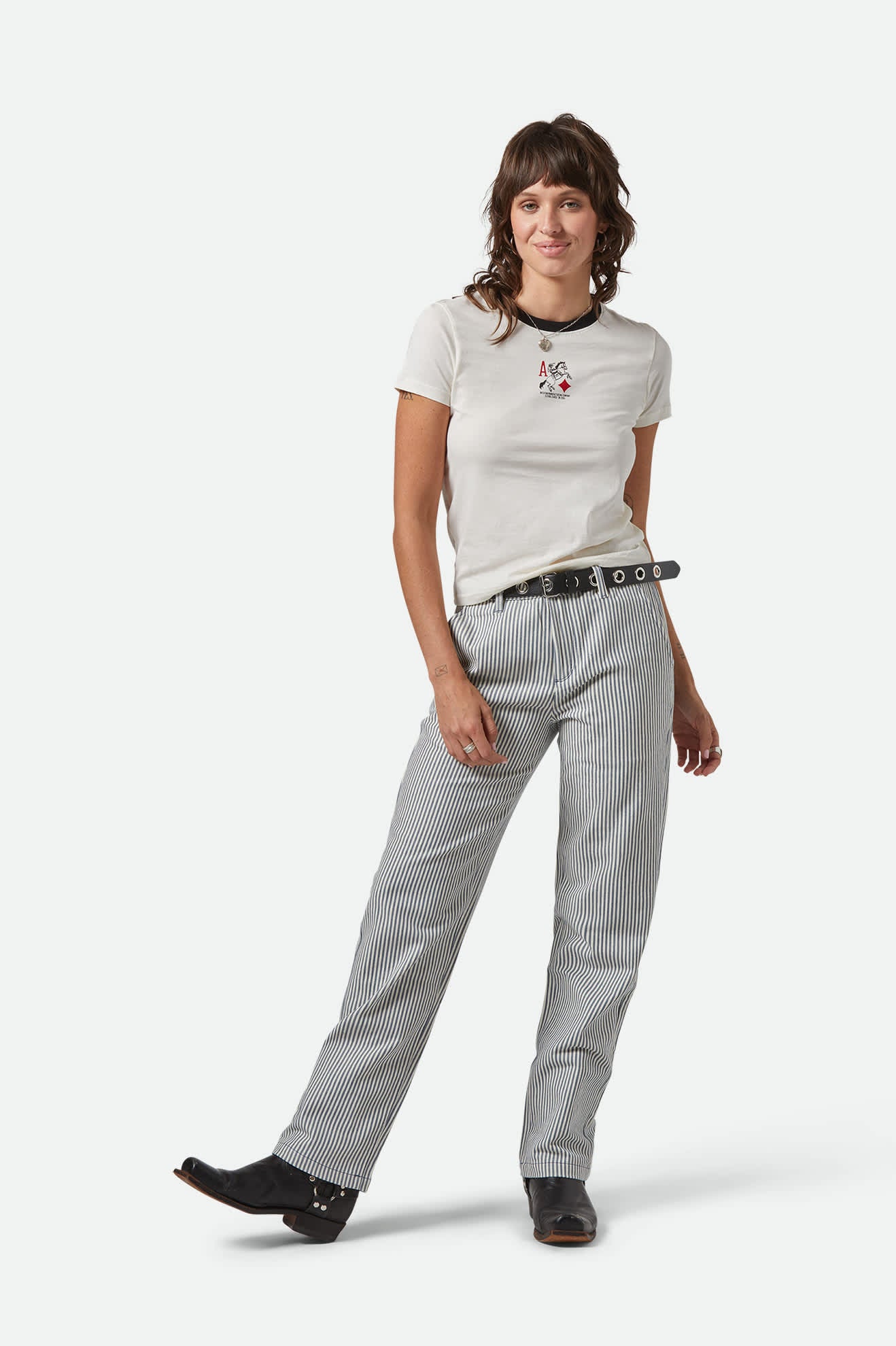 Bedford Pant - Azure Blue Pinstripe - Image 8